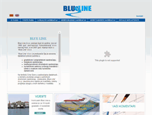 Tablet Screenshot of blueline-mne.com